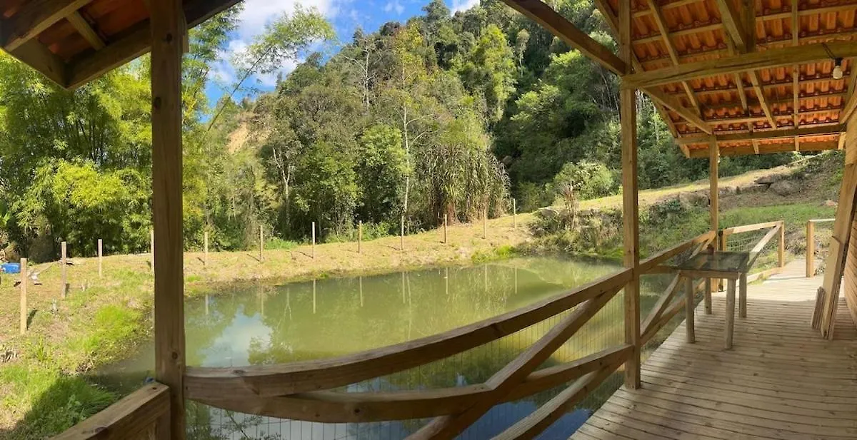 Cabana Em Meio A Natureza Em Alfredo Wagner
